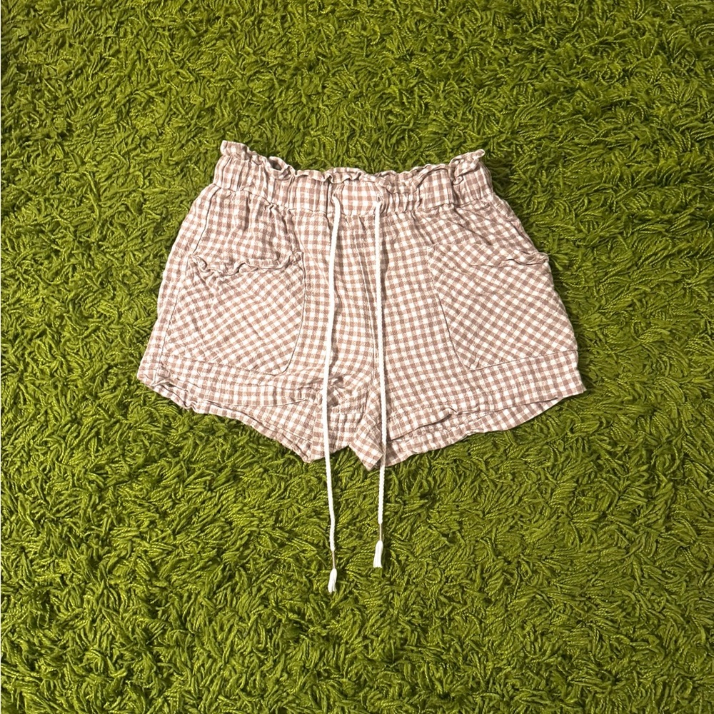 Gingham Checkered Women's Shorts